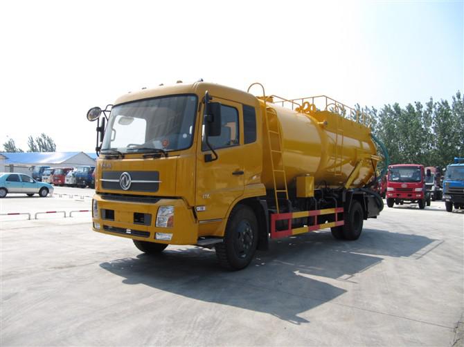 東風(fēng)天錦高壓清洗吸污車 東風(fēng)天錦高壓清洗吸污車