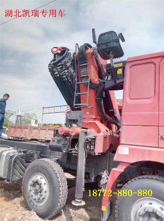 陜汽四軸國五折臂吊 陜汽四軸國五折臂吊