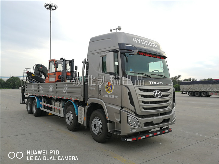 現代叉車檢衡車—匯斯誠牌DWJ5314JJH型計量檢衡車(國五叉車型)