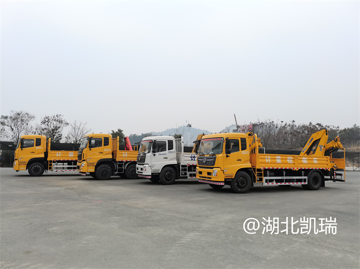 四臺“東風系列”計量檢衡車列裝發(fā)運(左) 四臺“東風系列”計量檢衡車列裝發(fā)運(左)